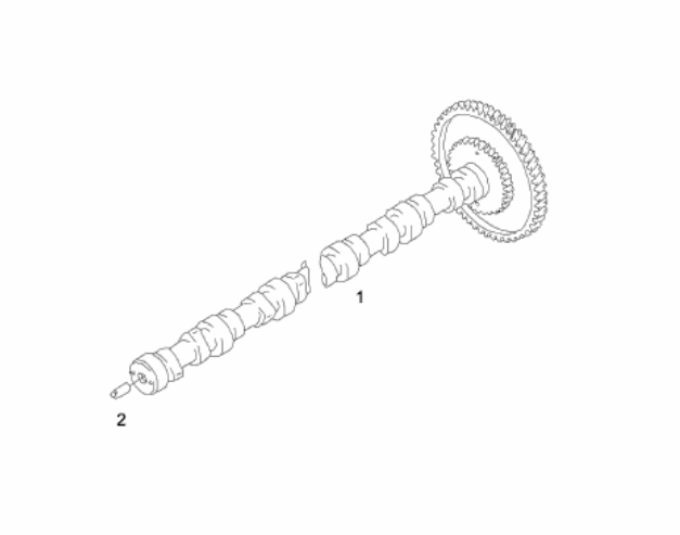 MAN camshaft 51.04401-6304 for D2866 LE