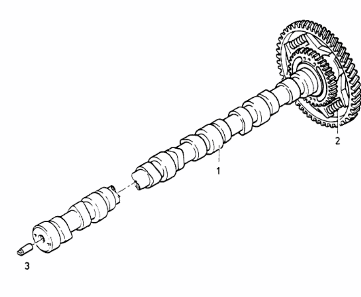 MAN camshaft 51.04401-6271 for D2866 LE