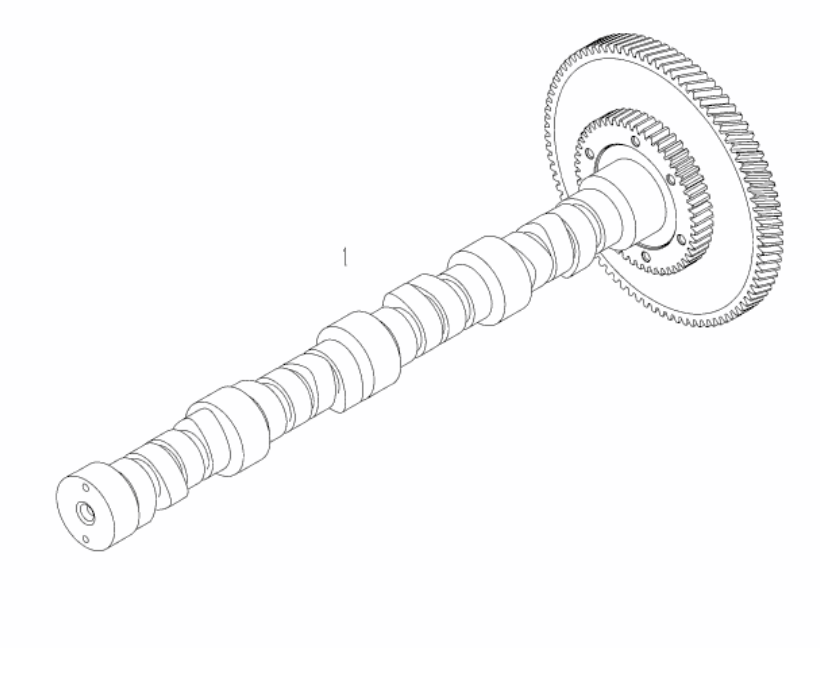 MAN camshaft 51.04401-6399 for D2840 LE