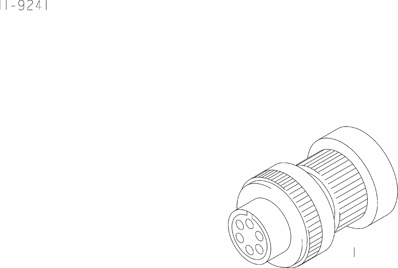 Exploded view of actuator plug
