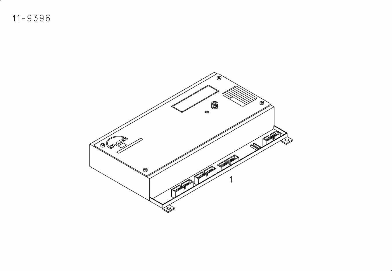 Exploded view of regulator
