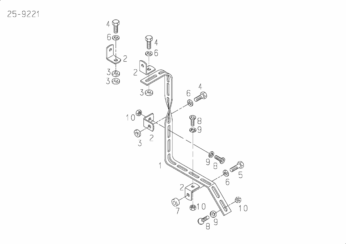 MAN D2842 LE423 cable harness gearbox mounting parts exploded parts diagram with numbered positions