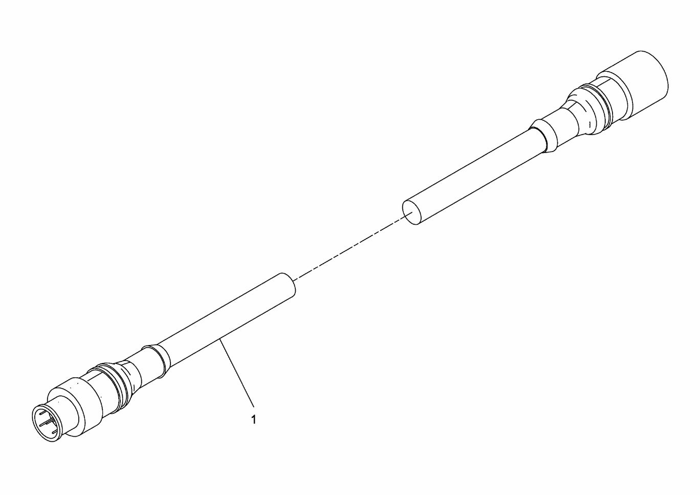 MAN D2842 LE423 connecting line CAN1 exploded parts diagram with numbered positions