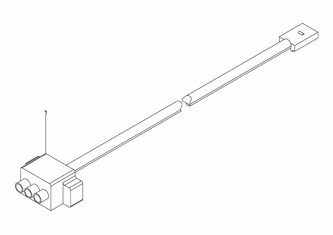 MAN D2842 LE423 terminal box cable harness emergency cutoff switch exploded parts diagram with numbered positions