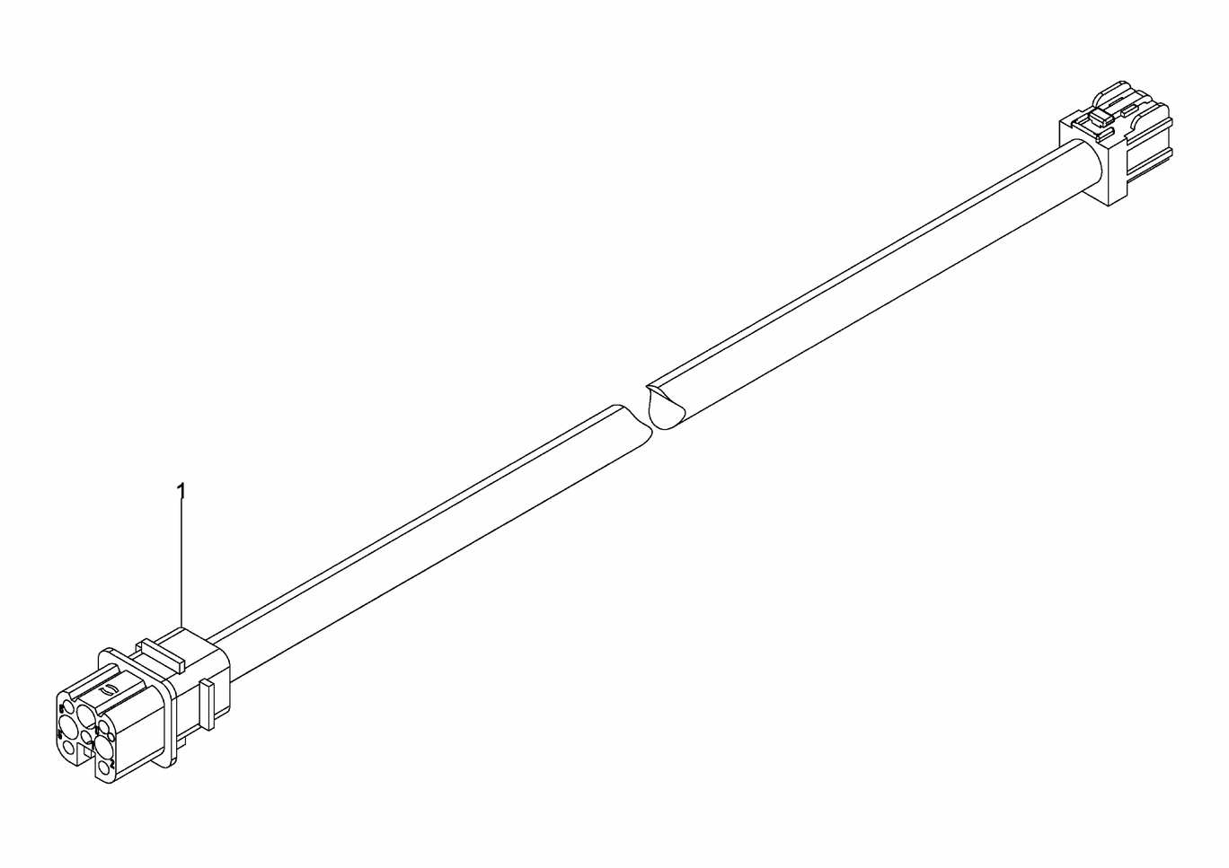 MAN D2842 LE423 terminal box cable harness X2 exploded parts diagram with numbered positions