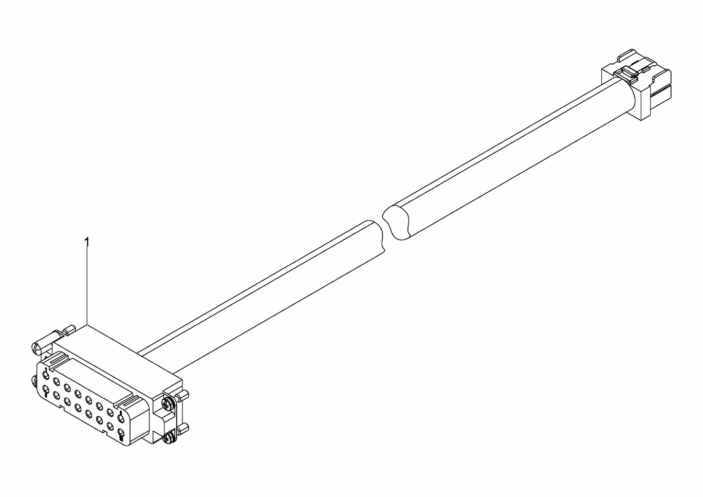 MAN D2842 LE423 terminal box cable harness X8 exploded parts diagram with numbered positions