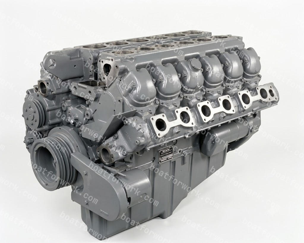 MAN long engine block 81.00501-6312 for D2842 LE405/412/413